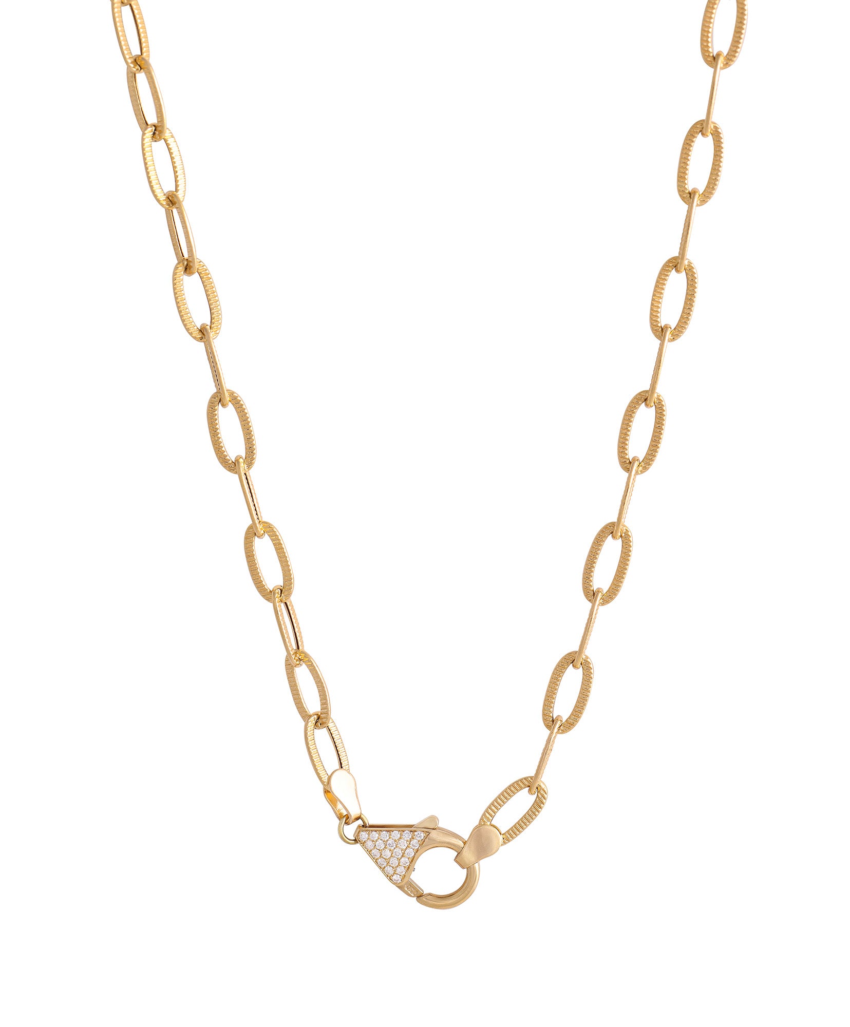 J by boghossian, gold, necklace, hook chain, white diamonds