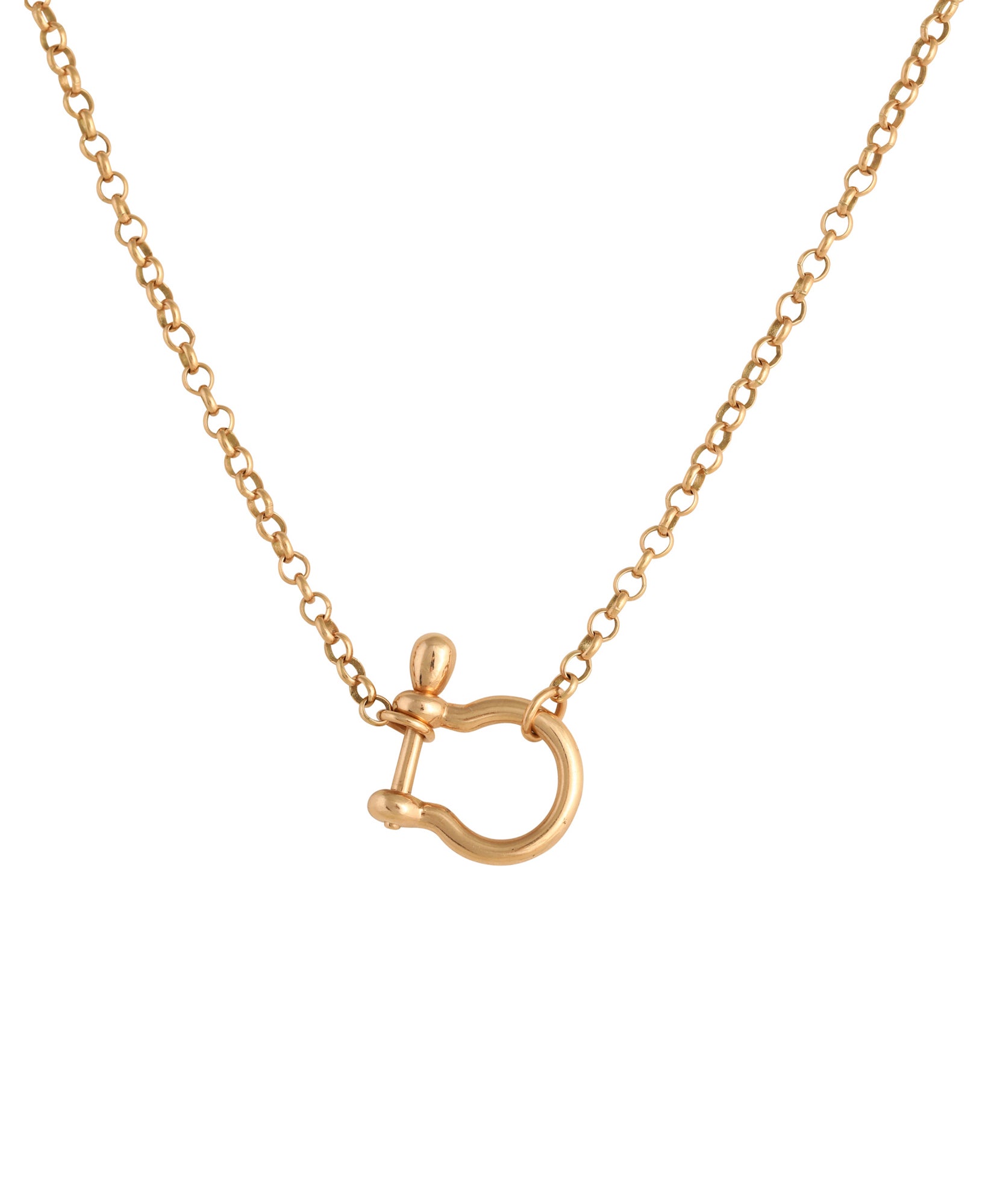 asymmetric, clasp, chain, gold, necklace